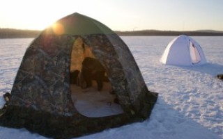 Сделать Палатку Для Зимней Рыбалки